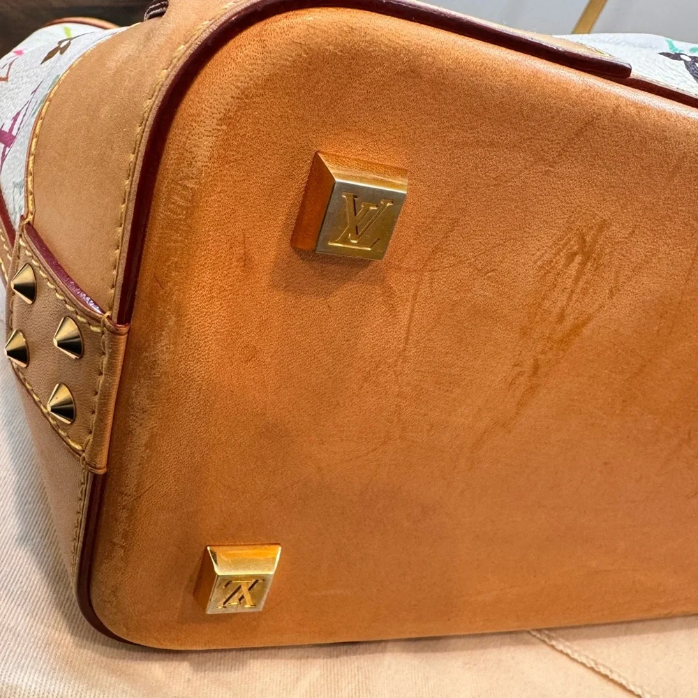 SOLD-Louis Vuitton Murakami Monogram Multicolor Sharleen MM - Picture 5 of 9